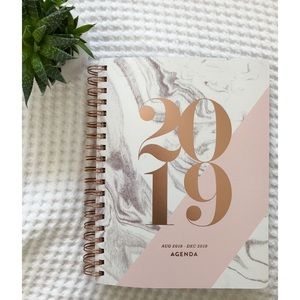 Marble & Pink 2018 Planner